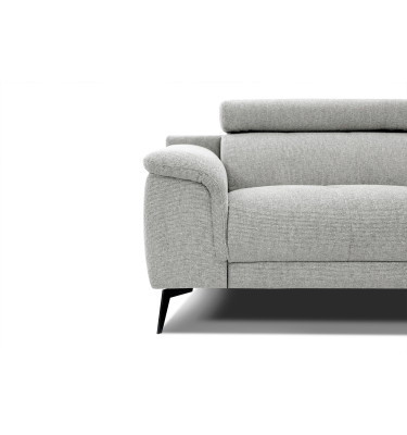 Outlet Sofa XXL 3-Sitzer mit verstellbaren Kopfstützen FIERO
