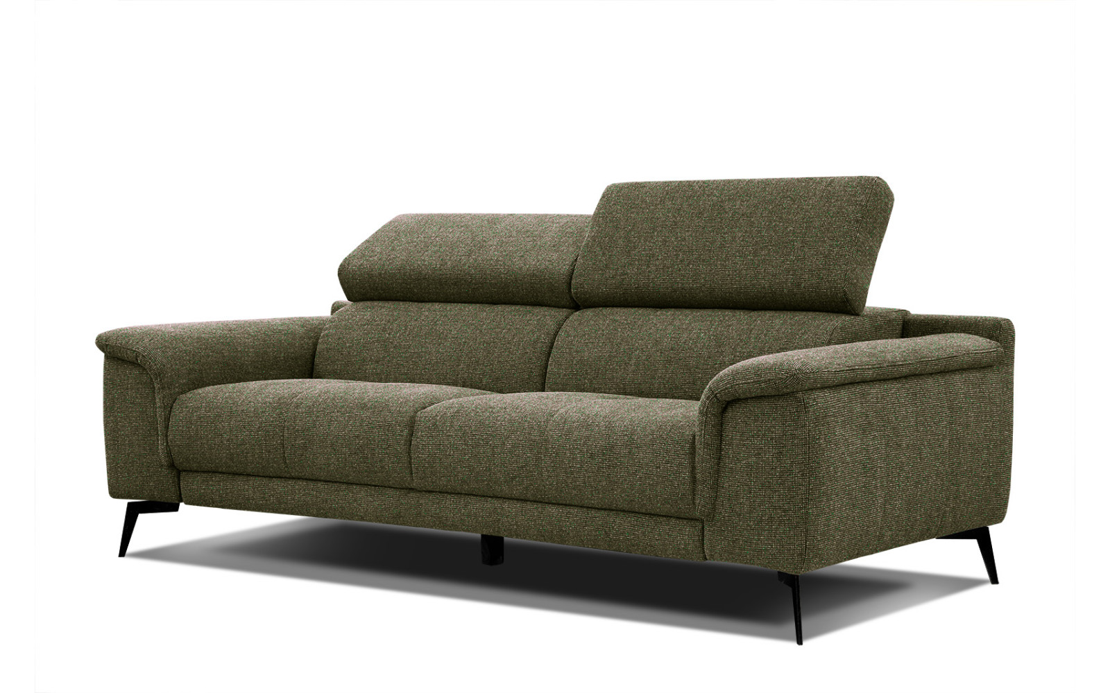Outlet Sofa XXL 3-Sitzer mit verstellbaren Kopfstützen FIERO