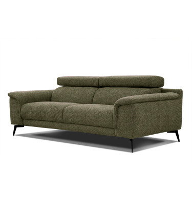 Outlet Sofa XXL 3-Sitzer mit verstellbaren Kopfstützen FIERO