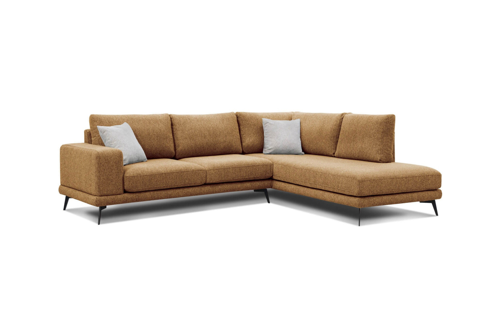 Outlet Ecksofa rechts 5-Sitzer MEDIOLANE