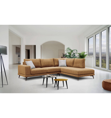 Outlet Ecksofa rechts 5-Sitzer MEDIOLANE
