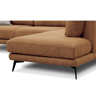 Outlet Ecksofa rechts 5-Sitzer MEDIOLANE