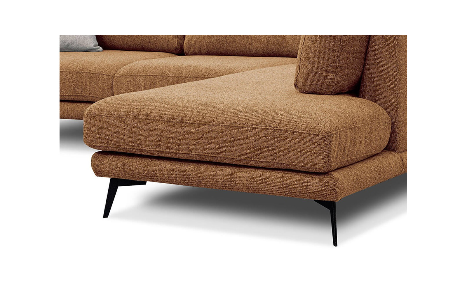 Outlet Ecksofa rechts 5-Sitzer MEDIOLANE
