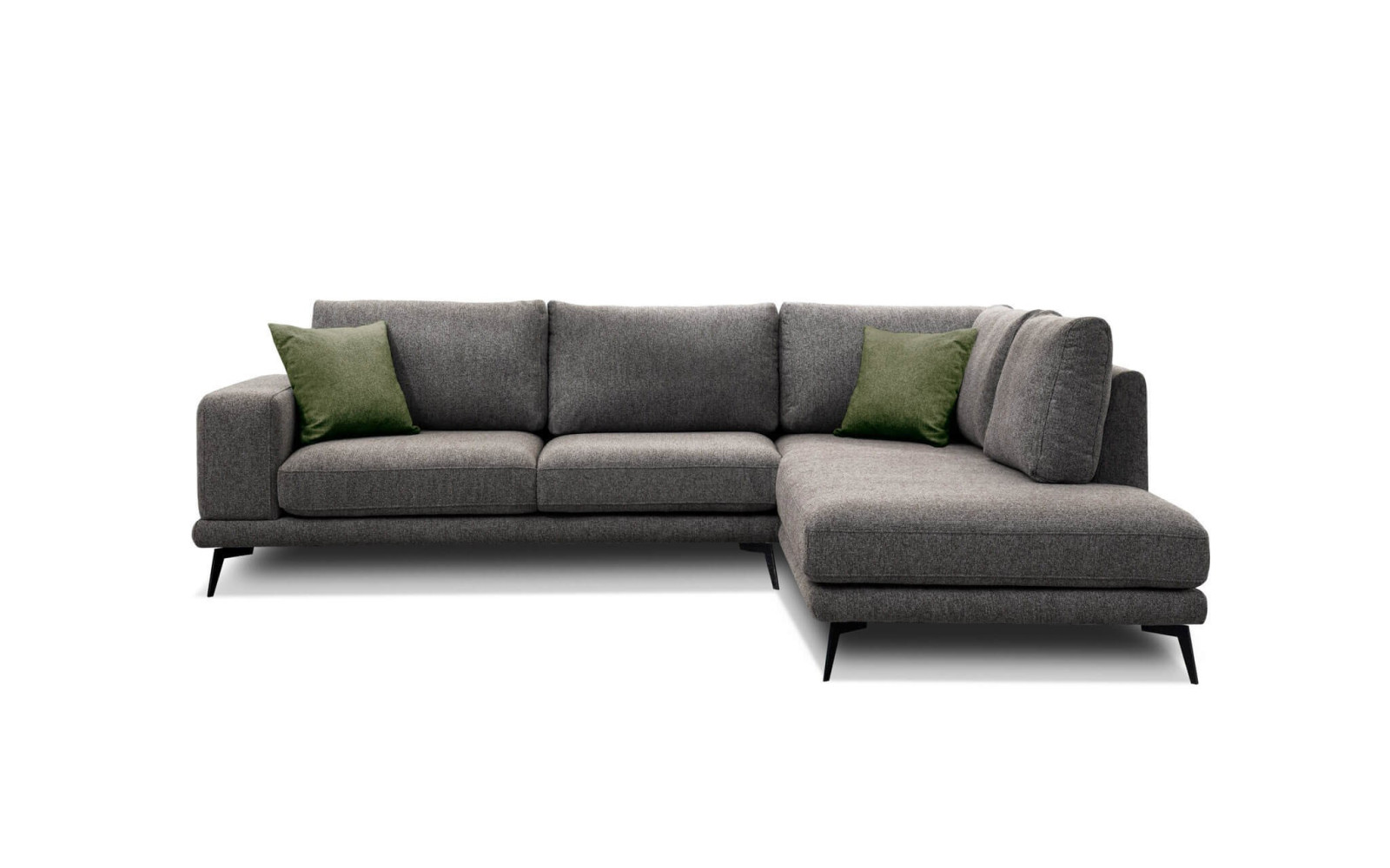 Outlet Ecksofa rechts 5-Sitzer MEDIOLANE