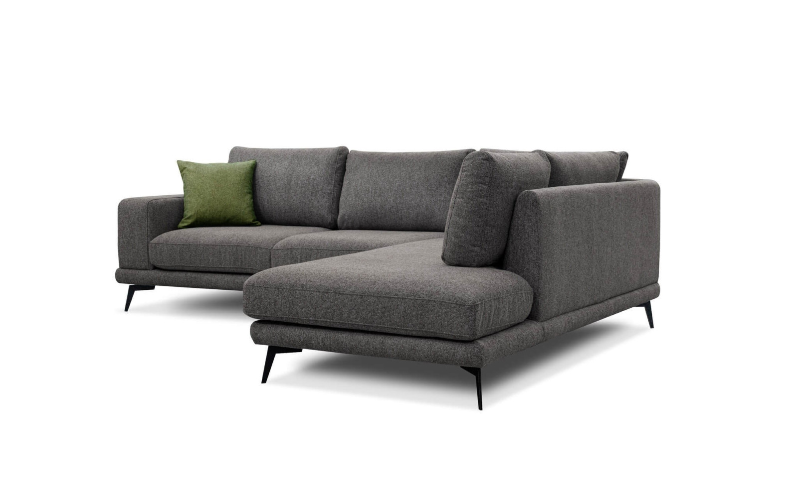 Outlet Ecksofa rechts 5-Sitzer MEDIOLANE
