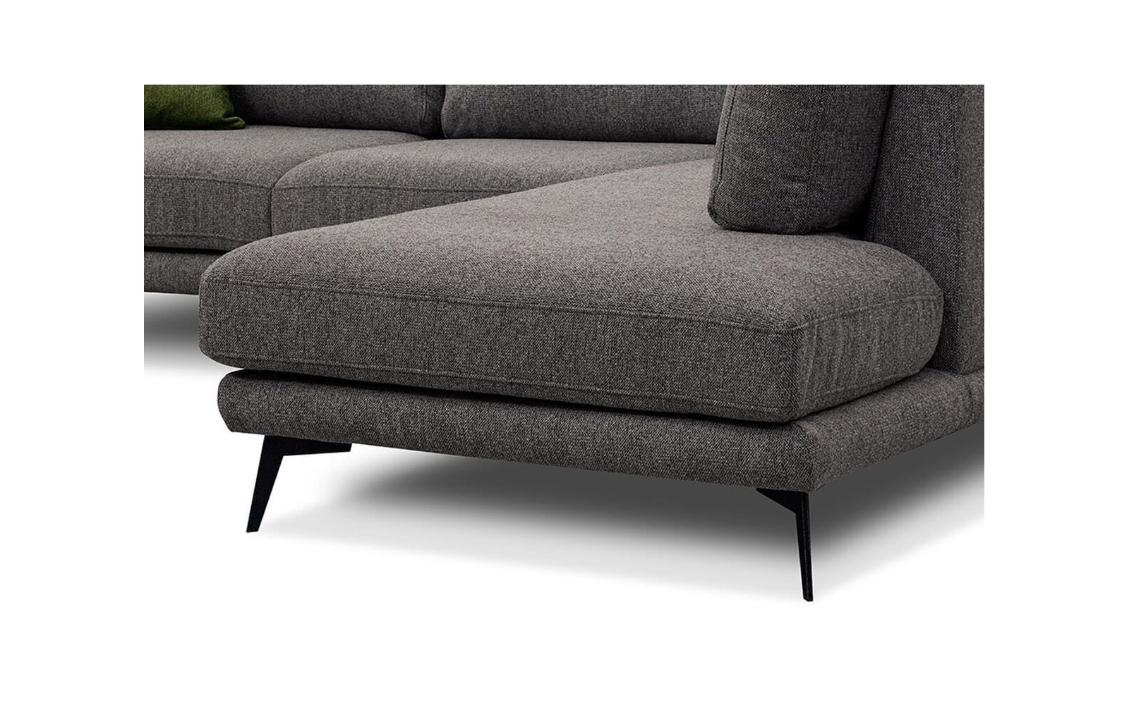 Outlet Ecksofa rechts 5-Sitzer MEDIOLANE
