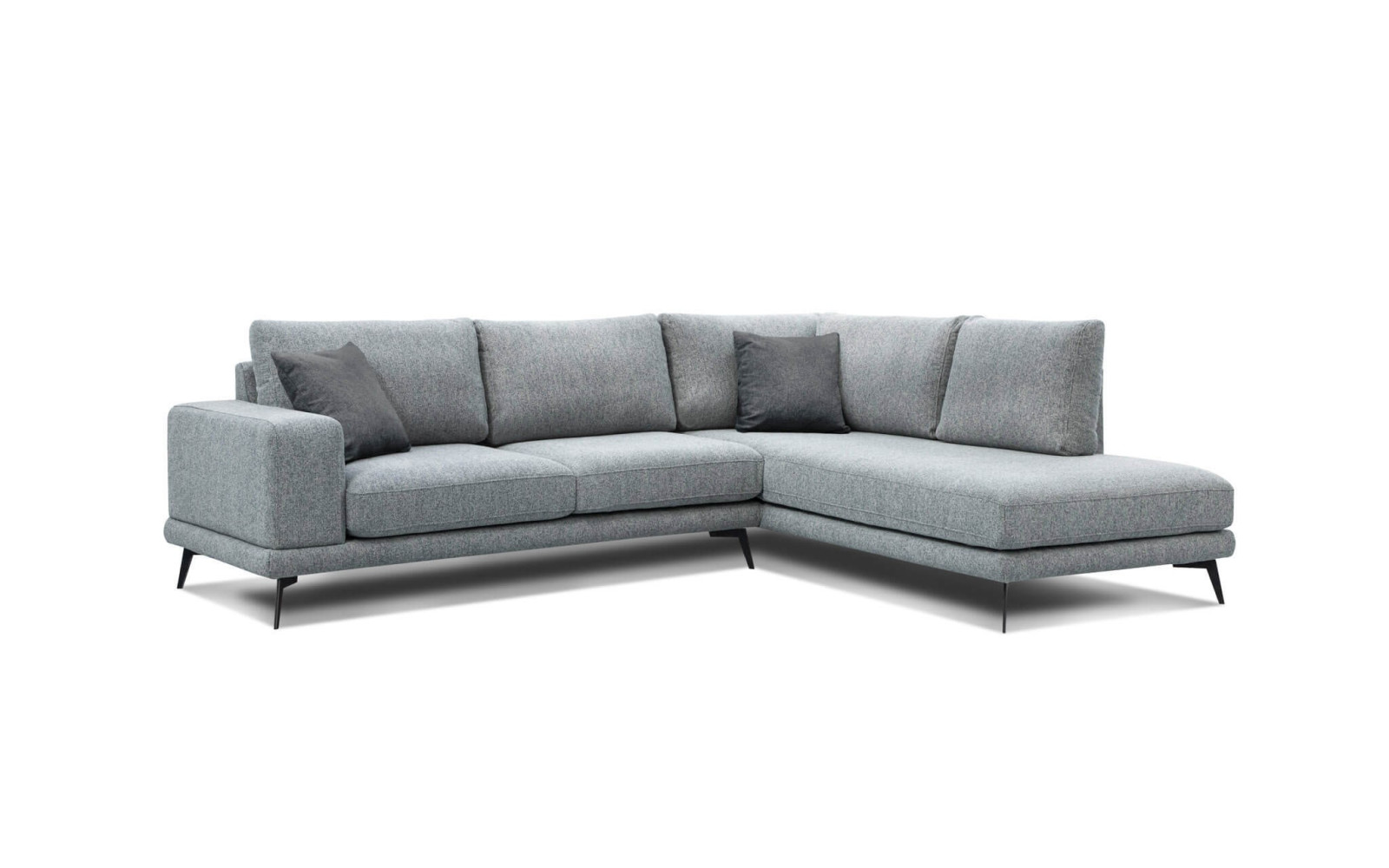 Outlet Ecksofa rechts 5-Sitzer MEDIOLANE