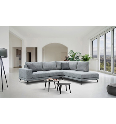 Outlet Ecksofa rechts 5-Sitzer MEDIOLANE