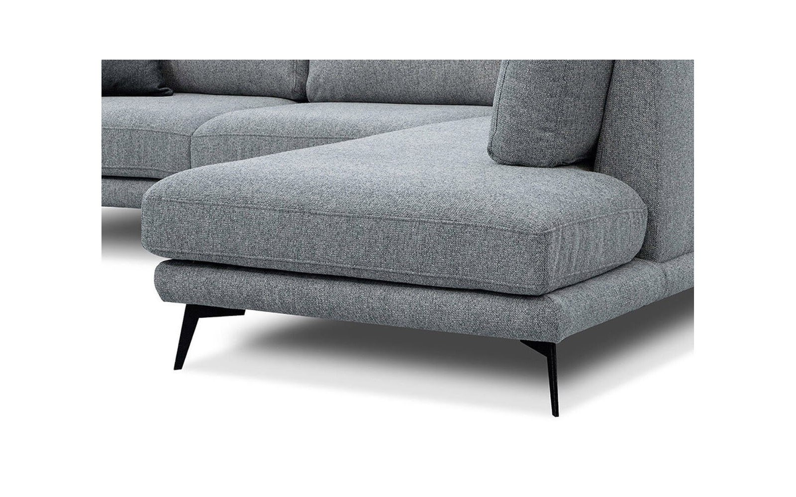 Outlet Ecksofa rechts 5-Sitzer MEDIOLANE