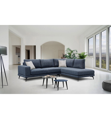Outlet Ecksofa rechts 5-Sitzer MEDIOLANE
