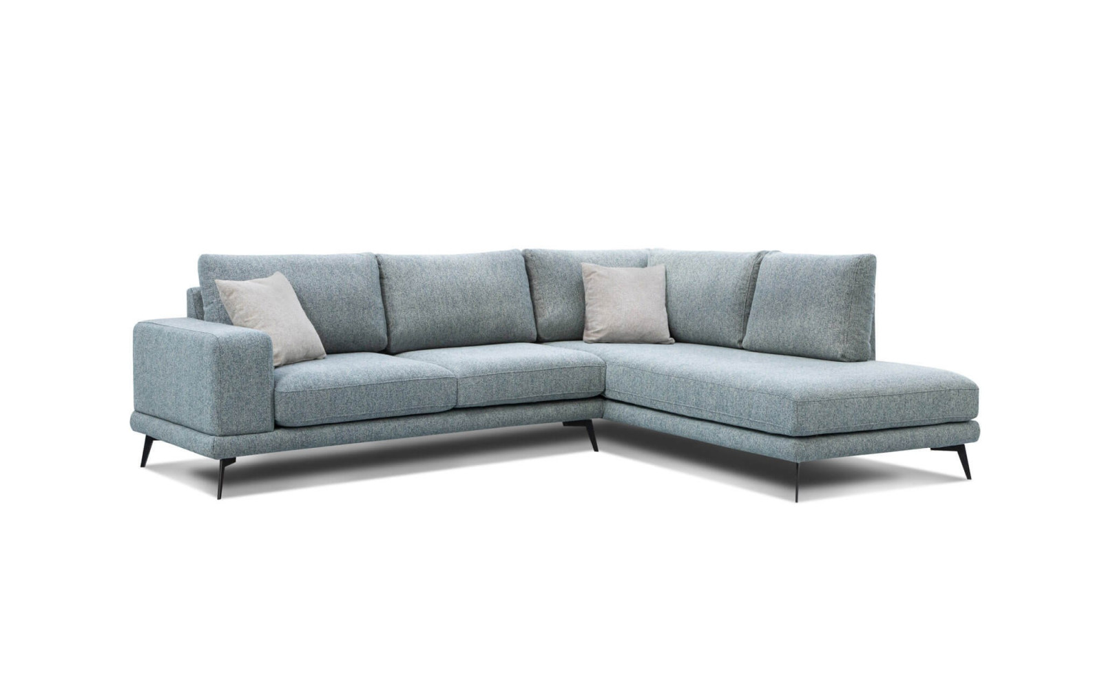 Outlet Ecksofa rechts 5-Sitzer MEDIOLANE
