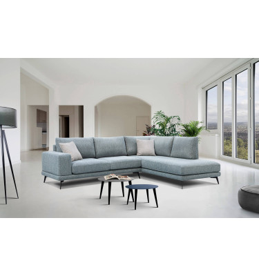 Outlet Ecksofa rechts 5-Sitzer MEDIOLANE