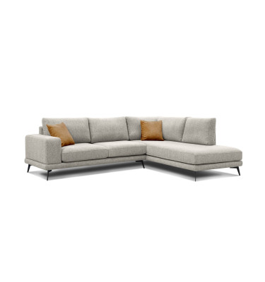 Outlet Ecksofa rechts 5-Sitzer MEDIOLANE