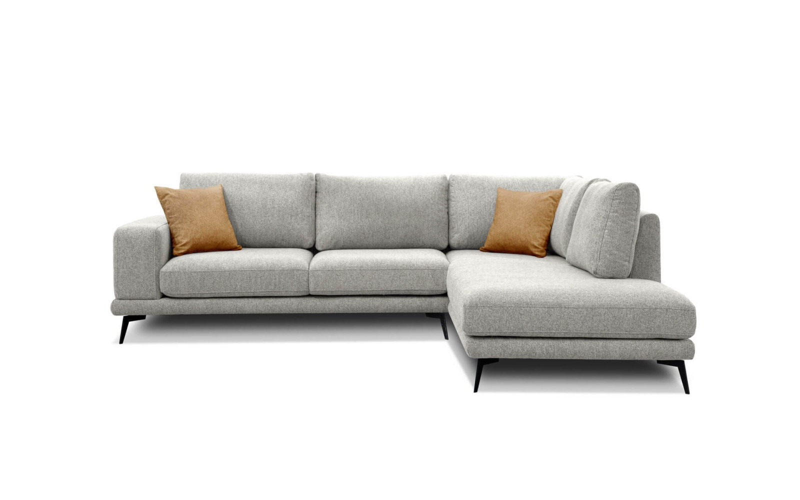 Outlet Ecksofa rechts 5-Sitzer MEDIOLANE
