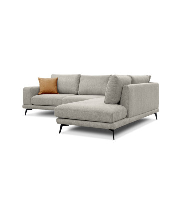 Outlet Ecksofa rechts 5-Sitzer MEDIOLANE