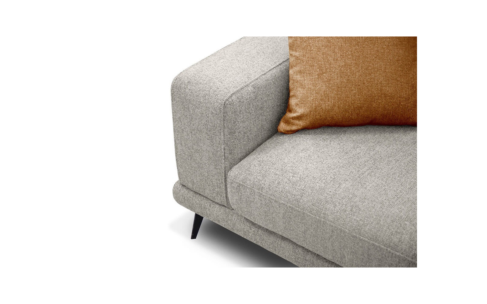 Outlet Ecksofa rechts 5-Sitzer MEDIOLANE
