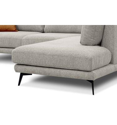 Outlet Ecksofa rechts 5-Sitzer MEDIOLANE