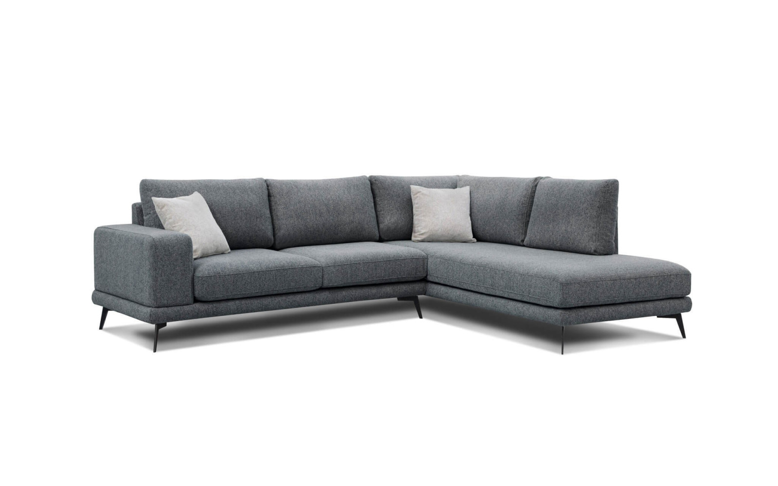 Outlet Ecksofa rechts 5-Sitzer MEDIOLANE