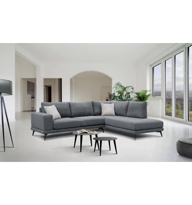 Outlet Ecksofa rechts 5-Sitzer MEDIOLANE