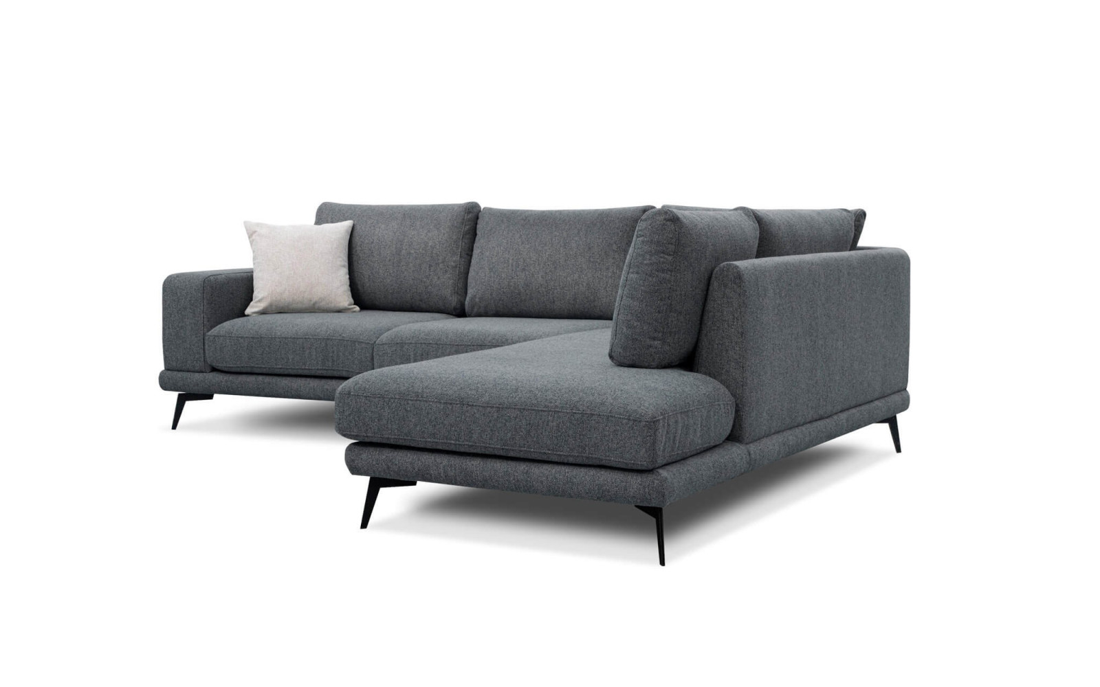 Outlet Ecksofa rechts 5-Sitzer MEDIOLANE