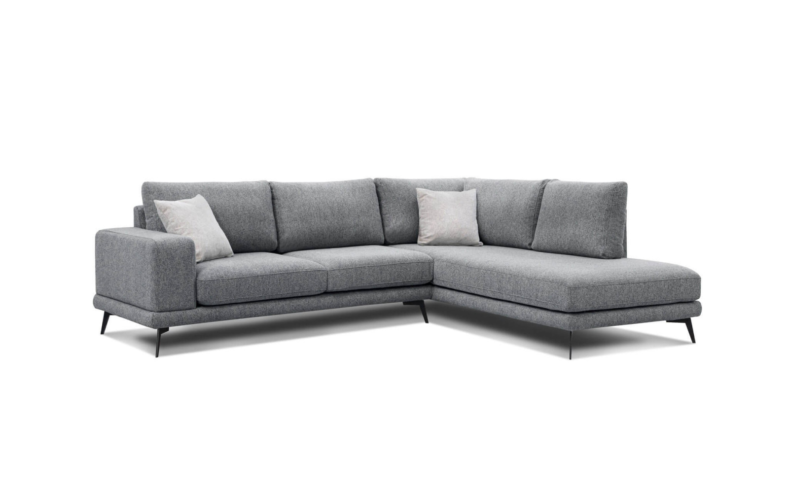Outlet Ecksofa rechts 5-Sitzer MEDIOLANE