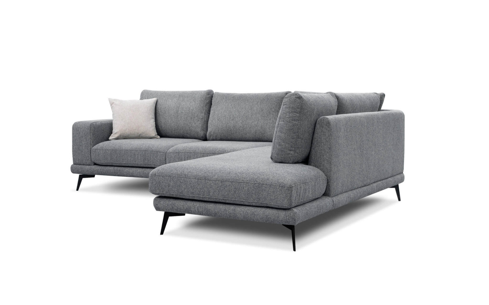 Outlet Ecksofa rechts 5-Sitzer MEDIOLANE