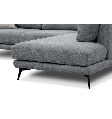 Outlet Ecksofa rechts 5-Sitzer MEDIOLANE