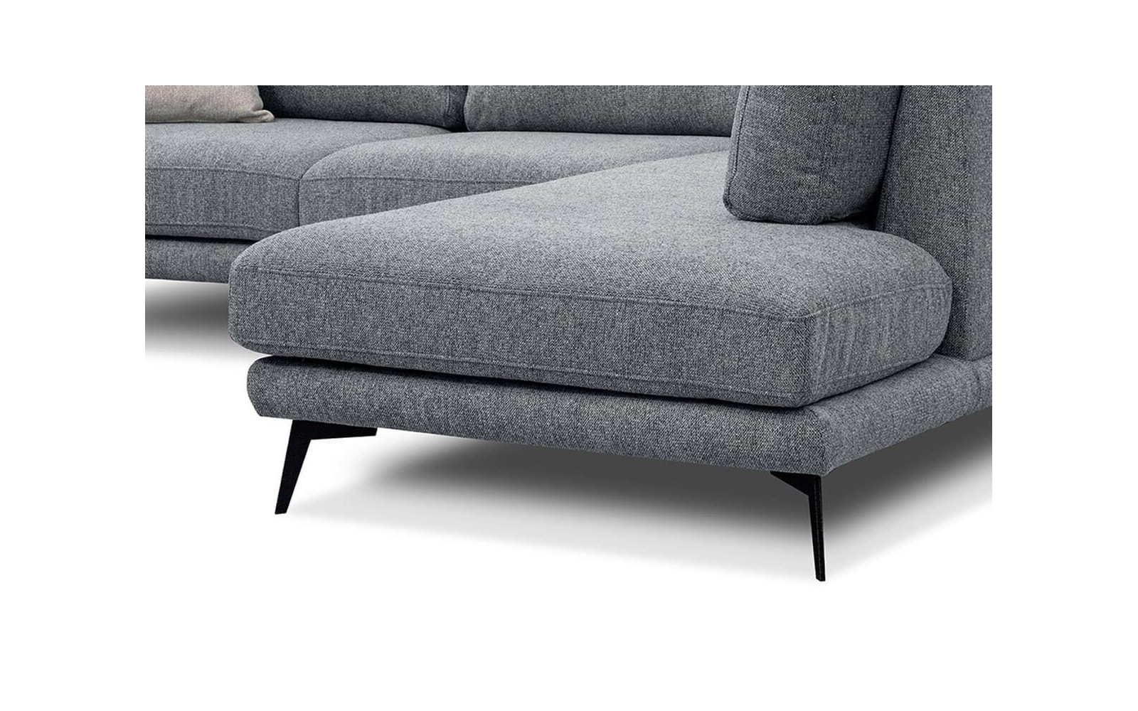 Outlet Ecksofa rechts 5-Sitzer MEDIOLANE