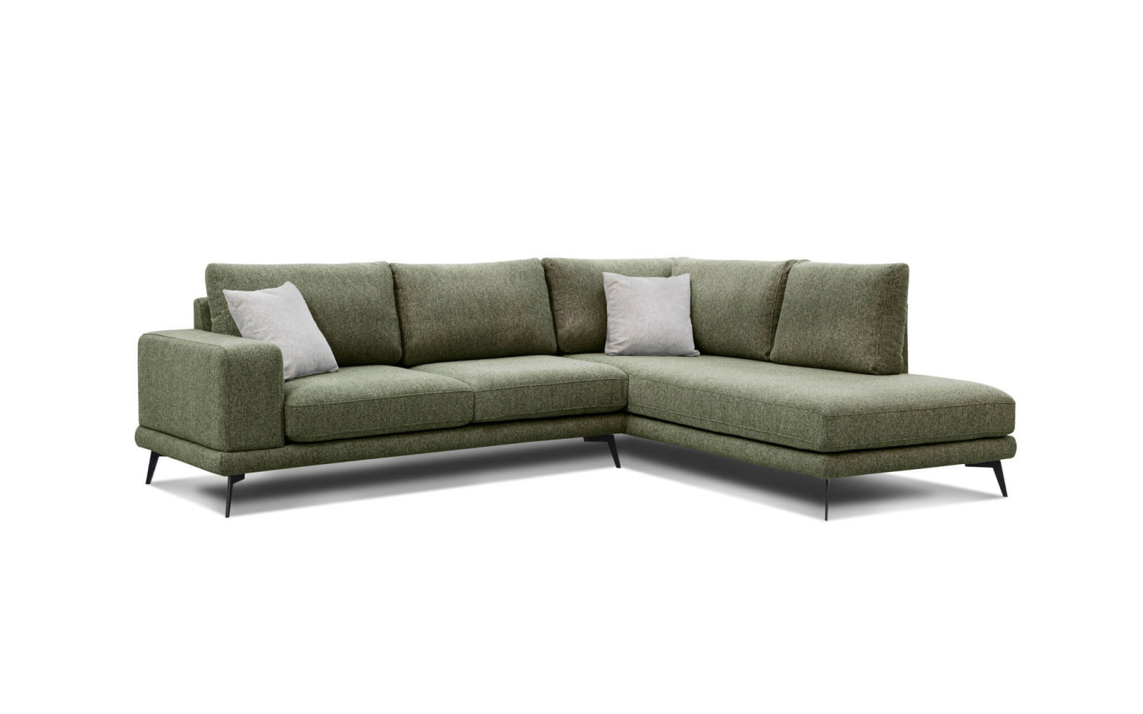 Outlet Ecksofa rechts 5-Sitzer MEDIOLANE