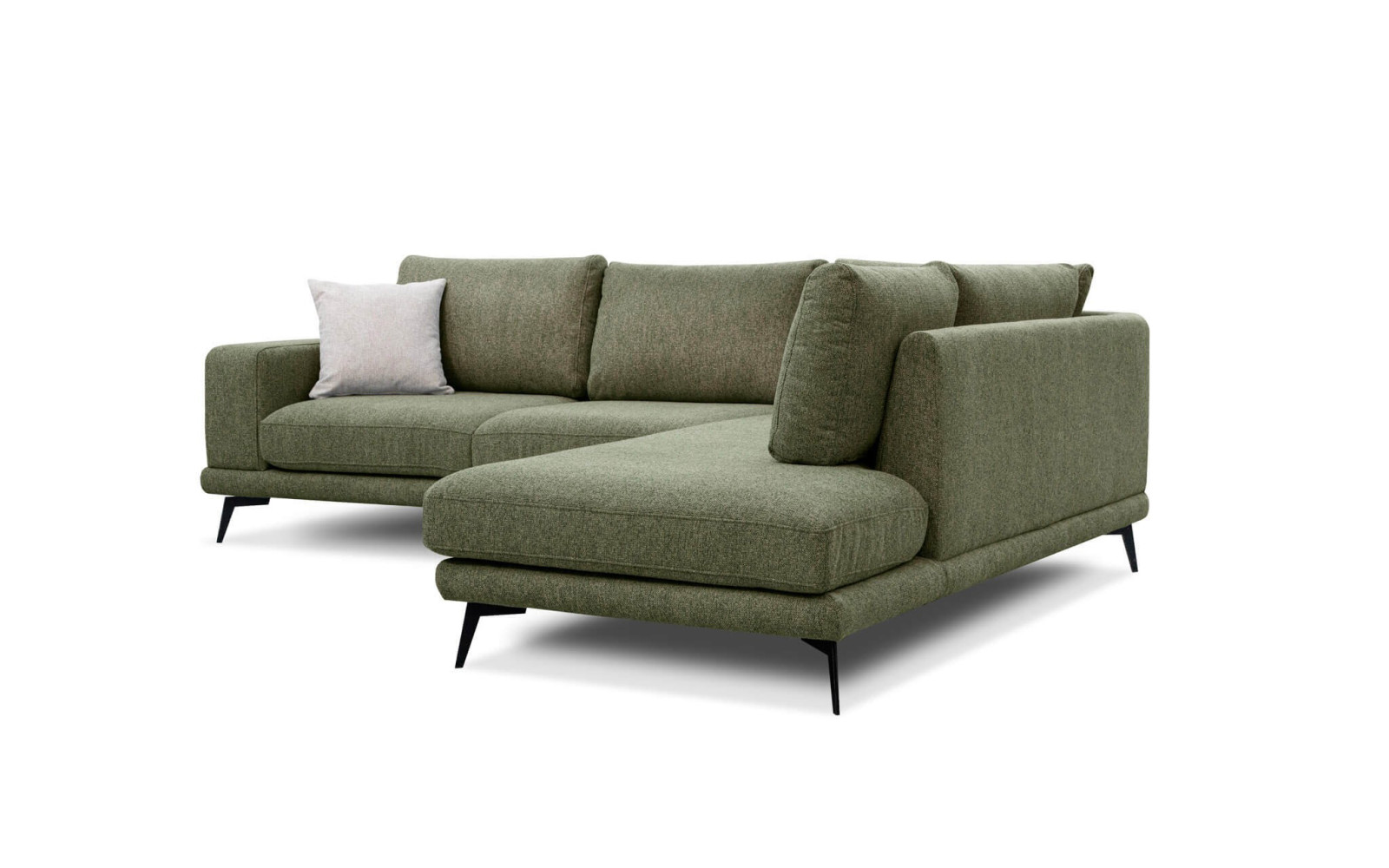 Outlet Ecksofa rechts 5-Sitzer MEDIOLANE
