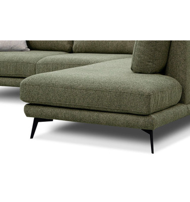 Outlet Ecksofa rechts 5-Sitzer MEDIOLANE
