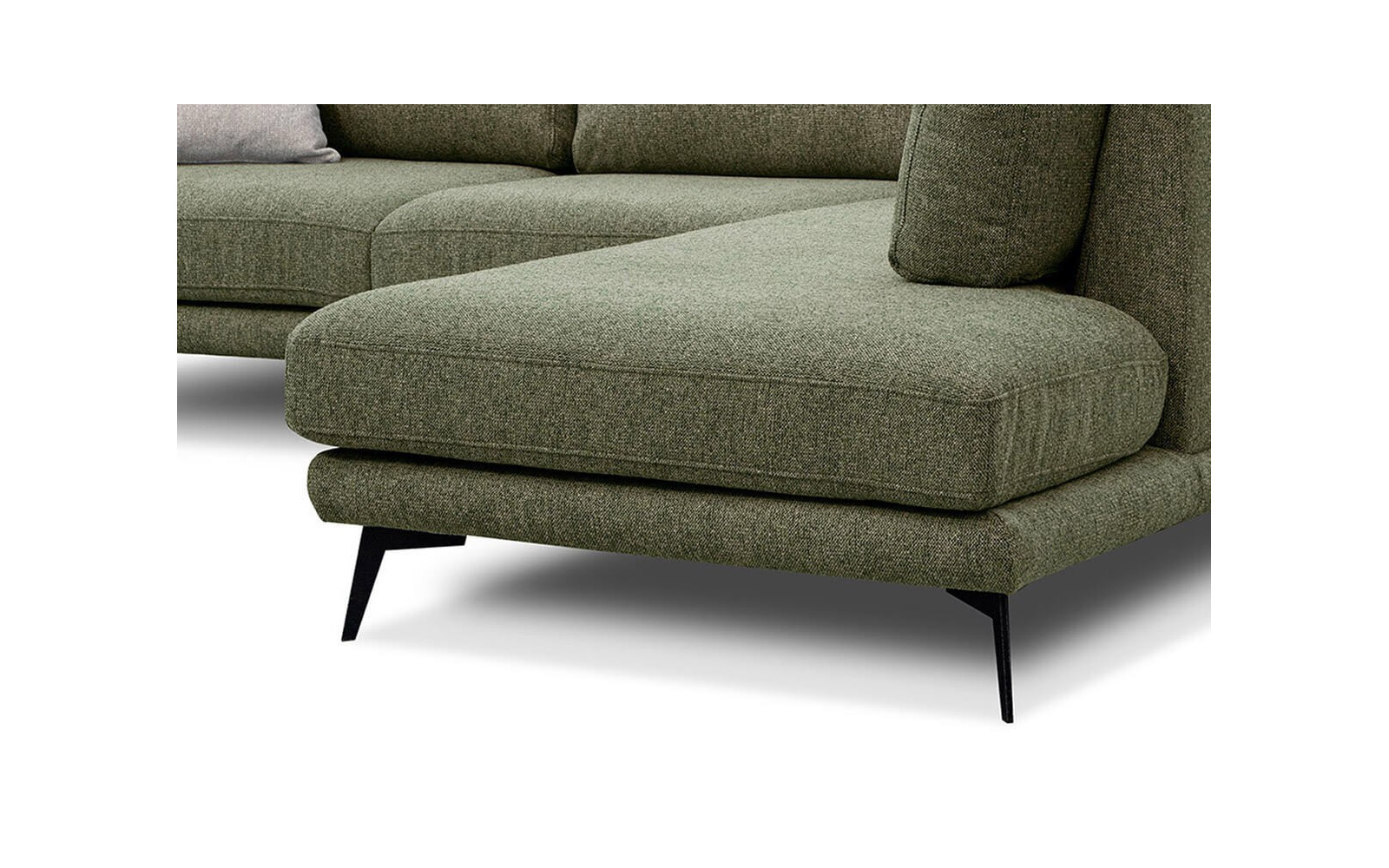 Outlet Ecksofa rechts 5-Sitzer MEDIOLANE